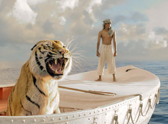 Life of Pi Schiffbruch mit Tiger