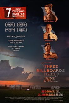 Three Billboards Poster